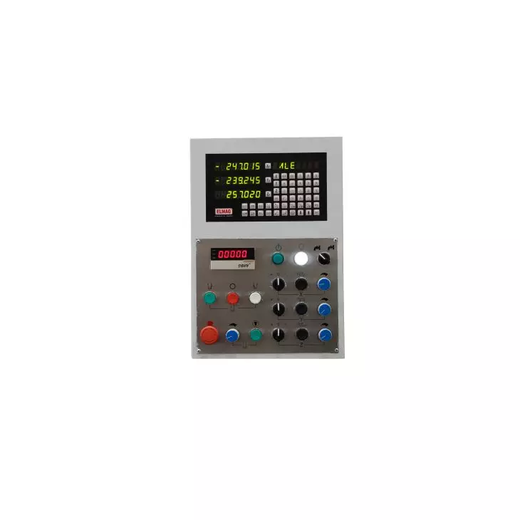 Elmag WFM 210 Servodrive tool milling machine – 50 mm drilling capacity, servo drive, Elmag Start Up Service, digital 3-axis display