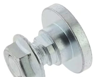 Klingenschraube komplett mit Mutter - passend zu Claas Disco
