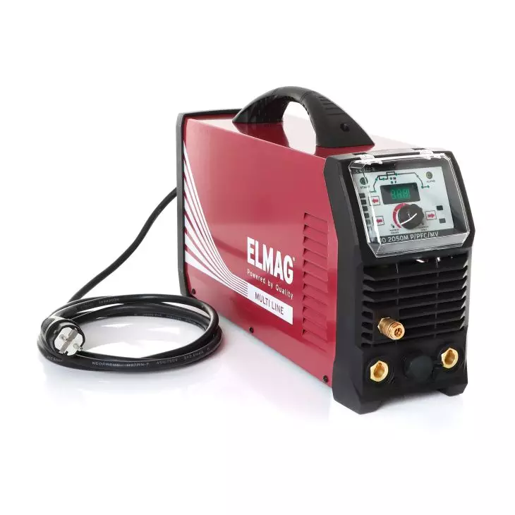 Multi Line including 3m ground cable 25mm², 4m E-holder cable 25mm² & gas hose 2.5m including QUICK FIT DN5 quick-change system – TIG/WIG DC welding inverter DD 2050M P/PFC/MV