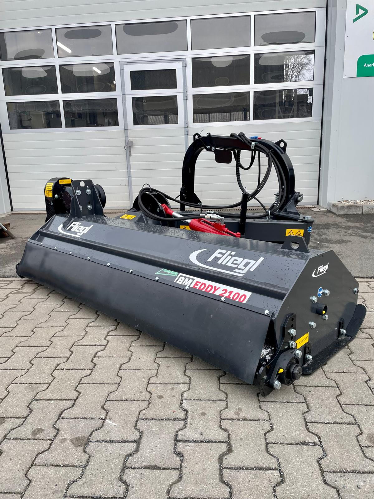 Fliegl Böschungsmulcher 2100 mm – Hydraulischer Mulcher mit Schwenkarm, Kat. 2, 540 U/min