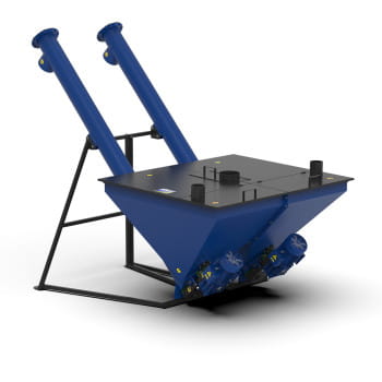 Dosing hopper / screw conveyor with dosing hopper DUO - 0.4m3