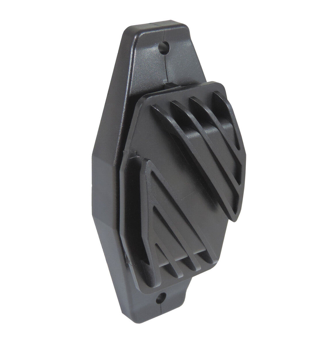 12x Breitbandisolator schwarz 40mm