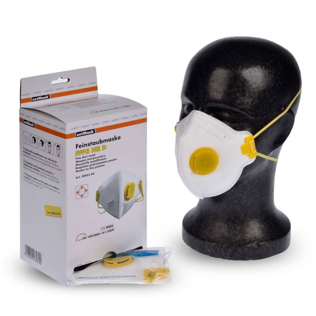 ZetMask® ZVG Fine Dust Filter Mask FFP3 NR D