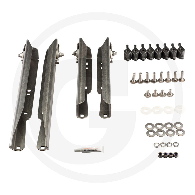 Streuschaufel Satz - passend zu Amazone  ZA-M I, ZA-M 900, 1001, 1200, 1201, 1500, 1501