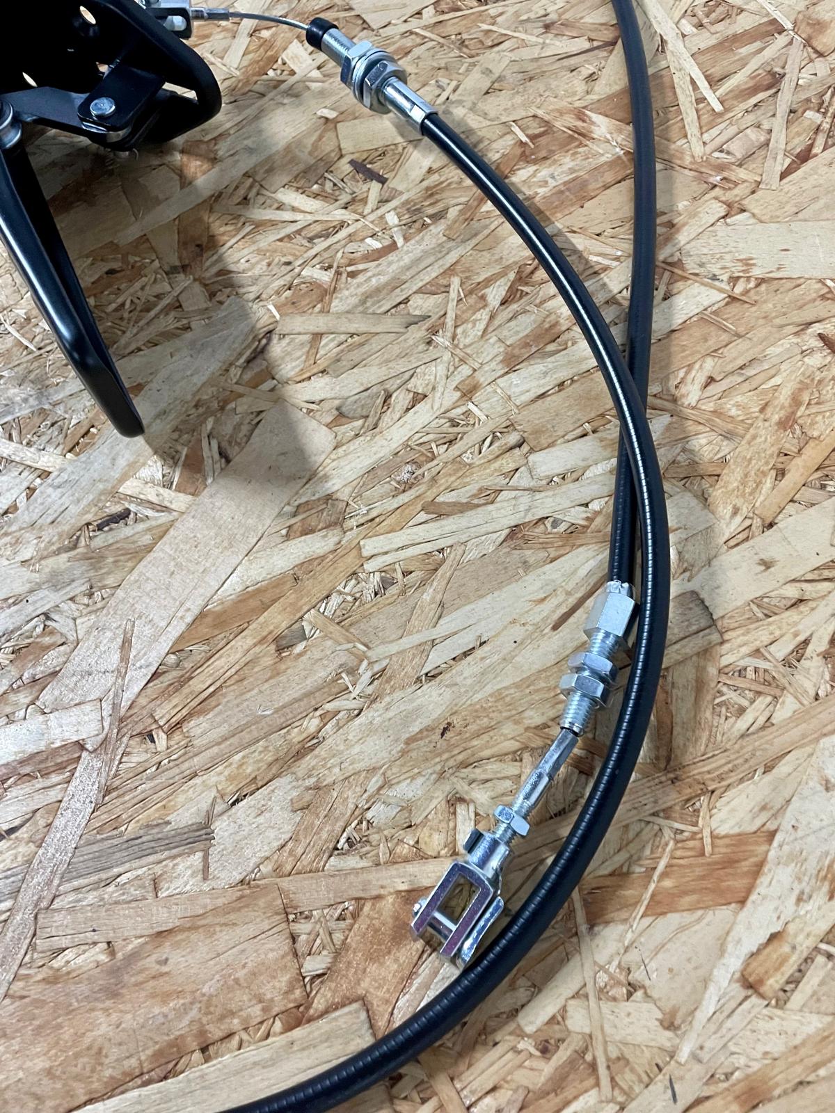 Ahlmann accelerator pedal with Bowden cable - 23125674