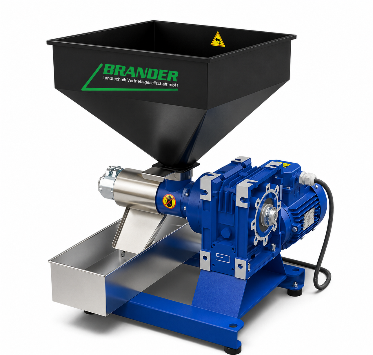 Professionelle Ölpresse für Kaltpressung 5–45 kg/h – Pflanzenölpresse 230 V mit einstellbarer Press-Temperatur