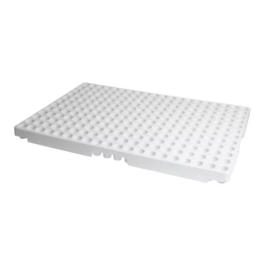 SPID Steckplatte 240 flache Zellen Euroformat 60x40 – professionelle flache Anzuchtplatte aus UV-beständigem Kunststoff für Gemüse, Kräuter & Veredelungspflanzen