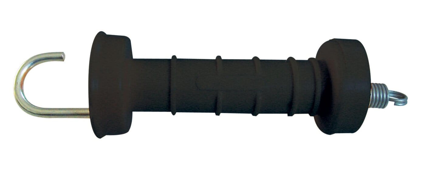 10131 Weidetorgriff Upland - 1x Haken - schwarz