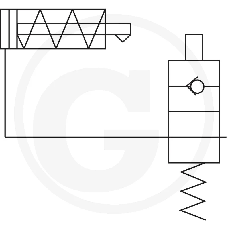 Hubbegrenzungsventil Kugelhahn 12L - M18x1,5
