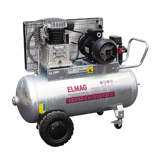 BLE10094 Elmag Kompressor verzinkt - 390 l/min / 10 bar / 400V