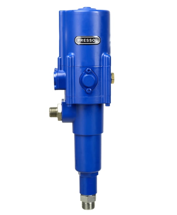 Pressol Pneumatik-Ölpumpe 3:1 Wandmontage – Profi Druckluftpumpe für Motoröl, Getriebeöl & Hydrauliköl bis SAE 90