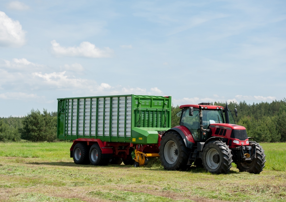 Traktor, Ladewagen, Agrargerät, Feld, Garten-Transport