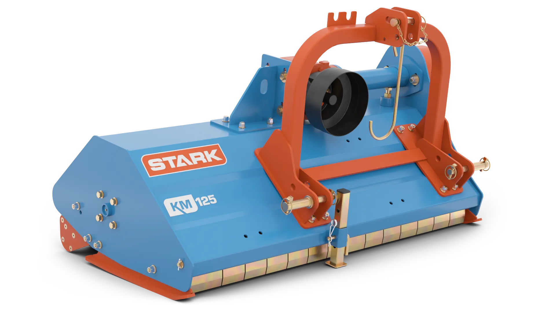 Heckmulcher Stark KM Serie – 1,25 bis 1,75 m Schlegelmulcher für Traktor