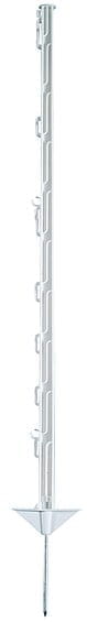 G10653 Kunststoffpfahl weiß 105 cm, 10er Bund