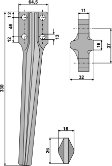 BL5954 RH-65-R Cam Kreiseleggenzinken