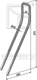 BL29114 Striegelzinken