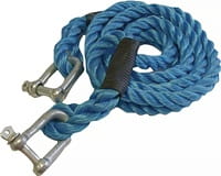 Car tow rope 4000 kg polypropylene shackle/shackle length 400 cm Ø 20 mm