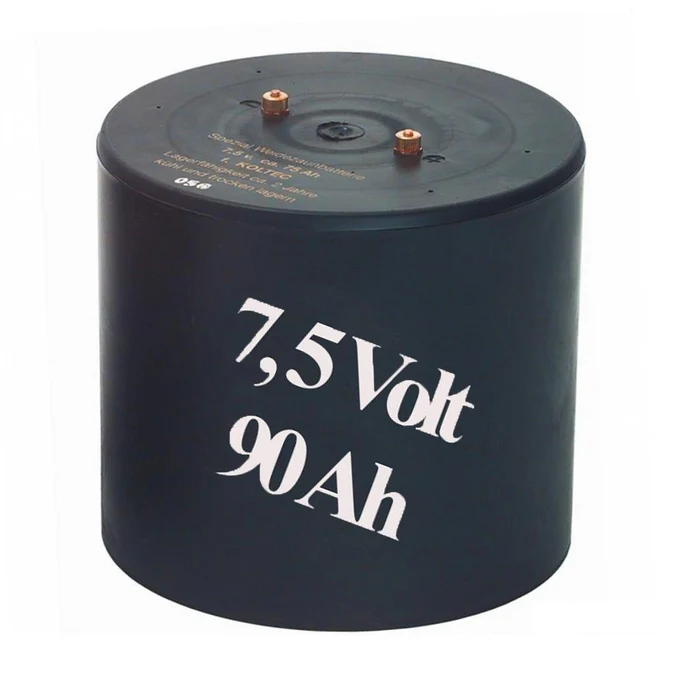 Weidezaunbatterie Koltec für Koltec Weidezaungerät · 7,5v 90Ah