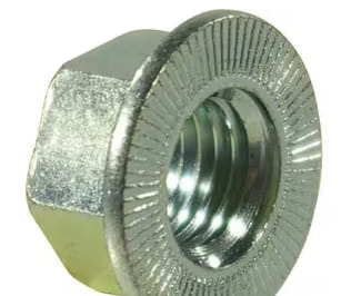 Verbus Ripp Mutter M12x1,75 Stahl verzinkt Klasse 10