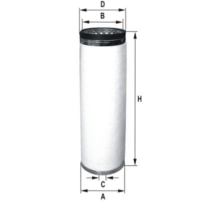 BLHP4541 FIL Filter HP4541 Luftfilterelement (Sekundärelement)
