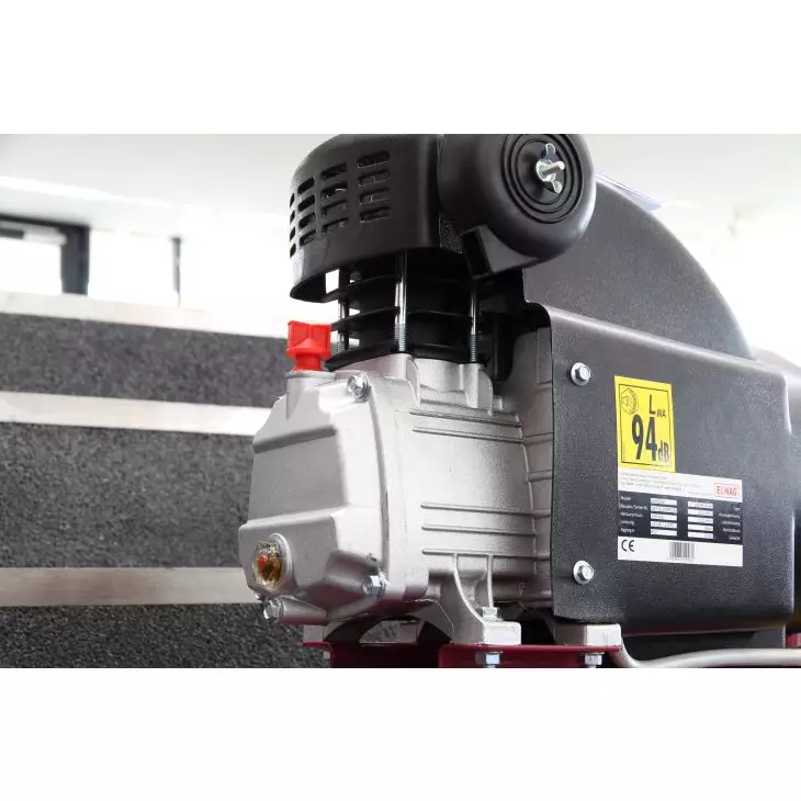 ELMAG Kolbenkompressor EUROAIR 220/8/24 W, 122 l/min, 8 bar, 24 l Kessel, fahrbar