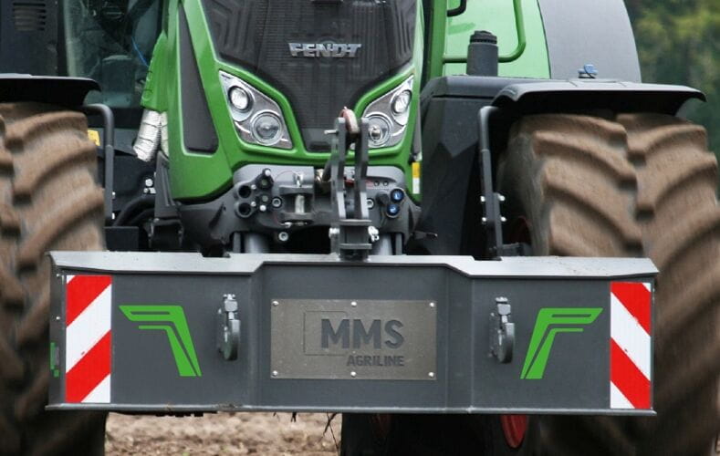 Bressel und Lade Frontgewicht mit Fanghaken