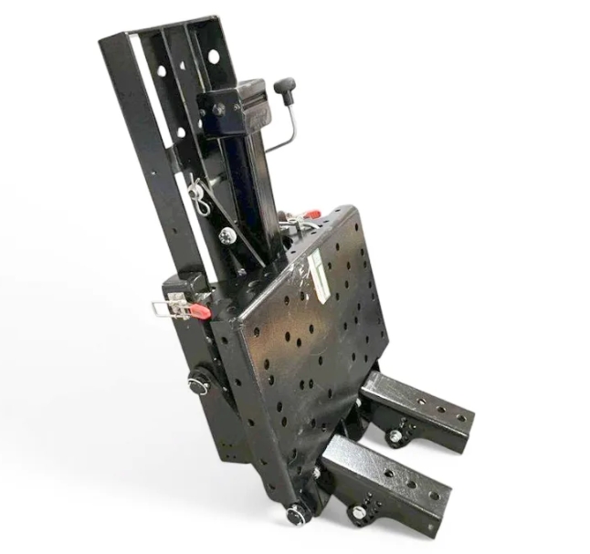 LEHNER POLARO Zugmaulhalterung absenkbar – Halterung für Radlader & Gabelstapler