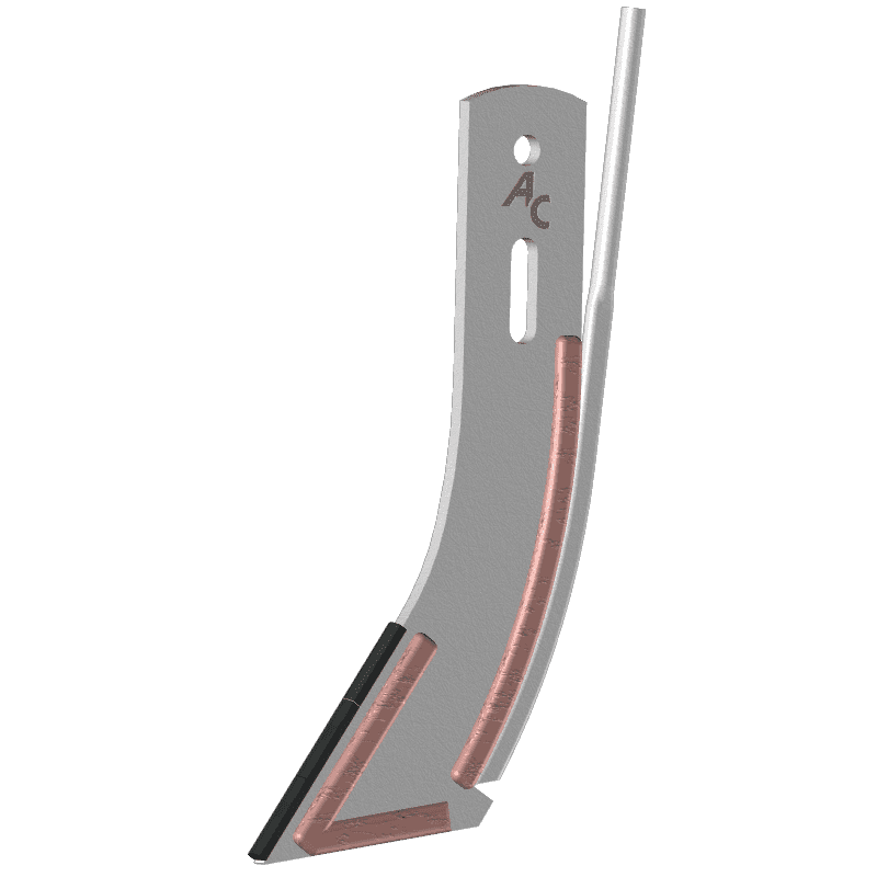 BL41409 AC Düngeschar Hartmetall - 336x158x8mm