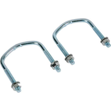 2x Patura Befestigungsbügel, für Pfosten bis Ø 75 mm