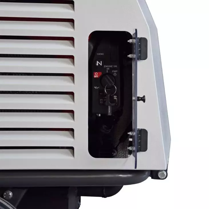 ROTAIR VRK 16 AE – mobile construction site compressor with HONDA GX 630 engine, 1300 l/min, 8 bar