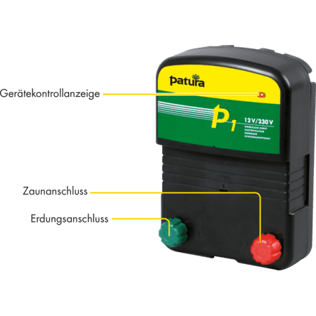 Patura Weidezaungerät kombi 12V / 230V - P1