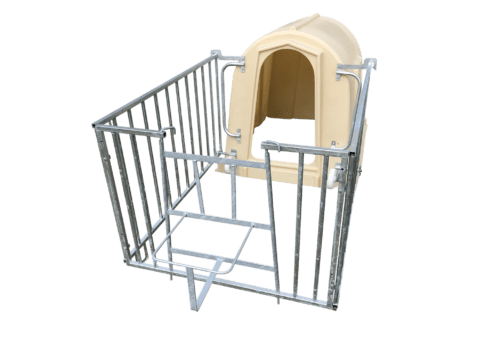 EMP Tilting Enclosure for Calf Igloo 1500 | L x W x H: 1500 x 1210 x 970 mm