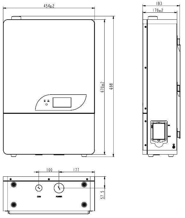 iboXX Energy Wall IEW512 – 5.12 kWh LiFePO4 energy storage unit 51.2 V, modularly expandable