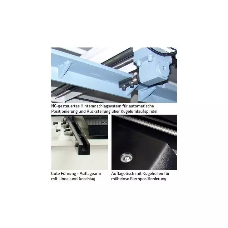 Elmag hydraulic sheet metal shears 2100-8mm