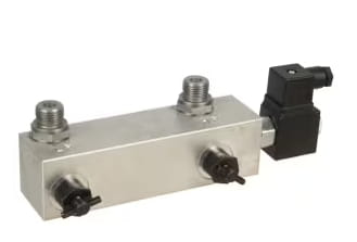 Dämpfungssystem für Frontlader - 2 Speicher