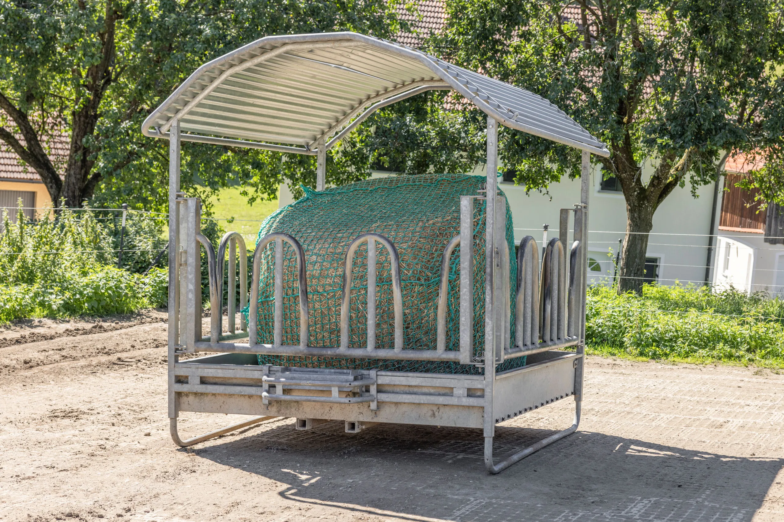 Heunetz für Rundballen Ø 150 cm – 4,5 cm Maschen, reißfest & futtersparend