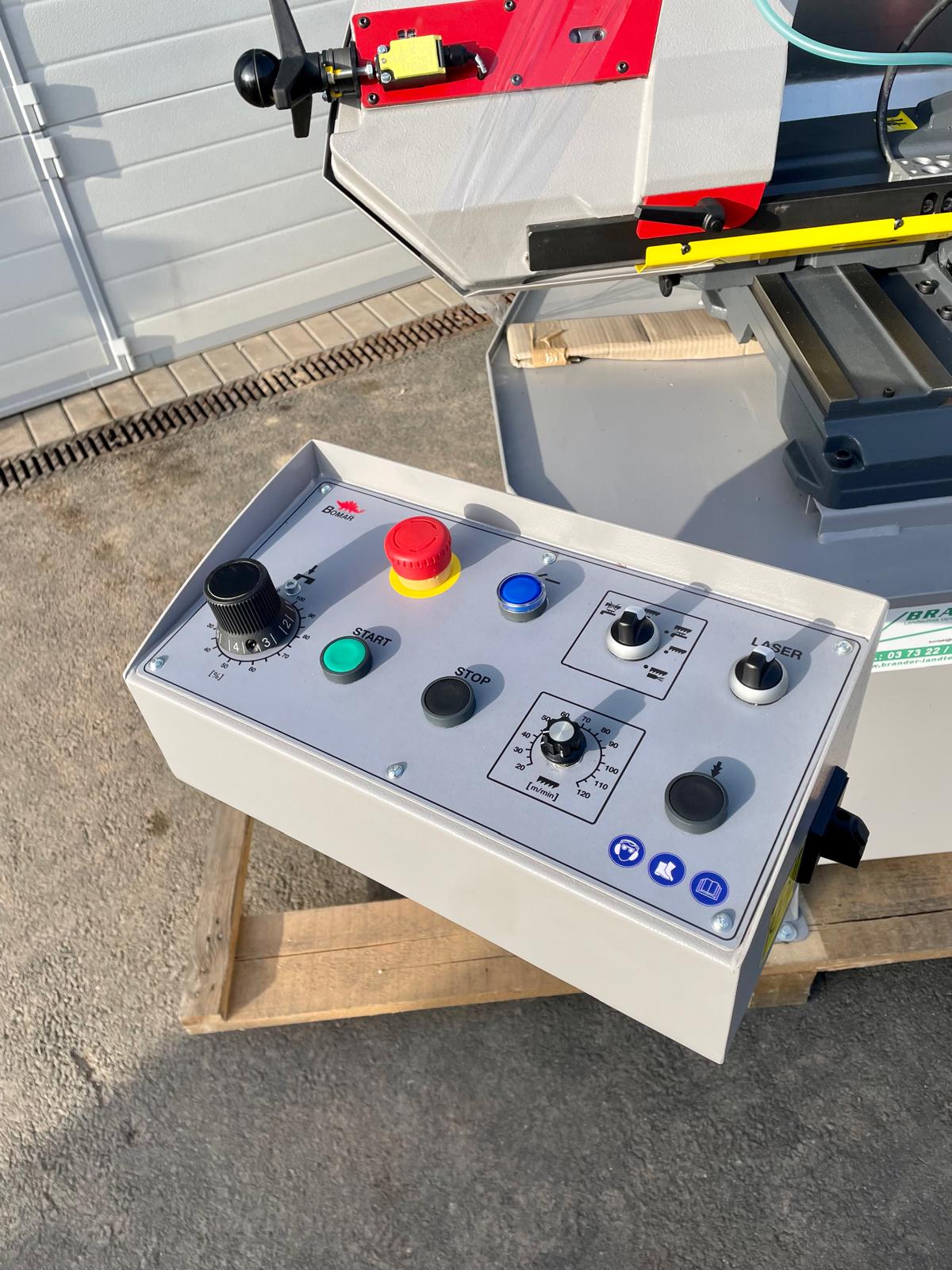 BOMAR Ergonomic 340.278 DG Metallbandsäge mit Frequenzantrieb & 340x275 mm Schnittbereich