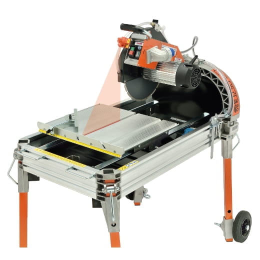 BL41928 Steintrennmaschine ELITE 80S-D (400 Volt) - SET inkl. DiaProfi-UNI-Diamantscheibe Ø350mminkl. Lasers