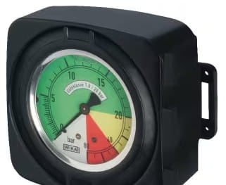 ARAG Druckanzeige analog 0 - 5 - 25 bar