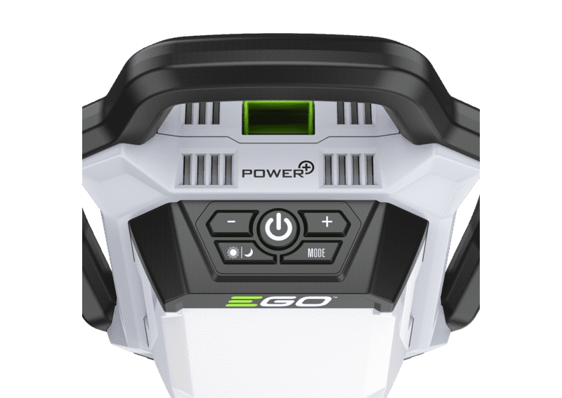 EGO Prisma Akku-Leuchte – 3000 Lumen, 2700–5000K, Profi-Arbeitslampe