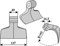 BL4045 Hammerschlegel für Agricom