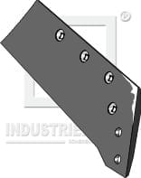 BL31330 Wechselspitzenschar - 16“ - rechts