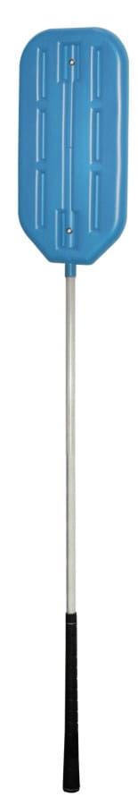 Driving paddle for pigs, blue - 107 cm