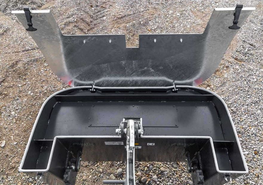 FLIEGL Frontgewicht 1000kg mit Werkzeugbox - KAT 2