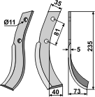 BL5234 Fräsmesser HON-06R