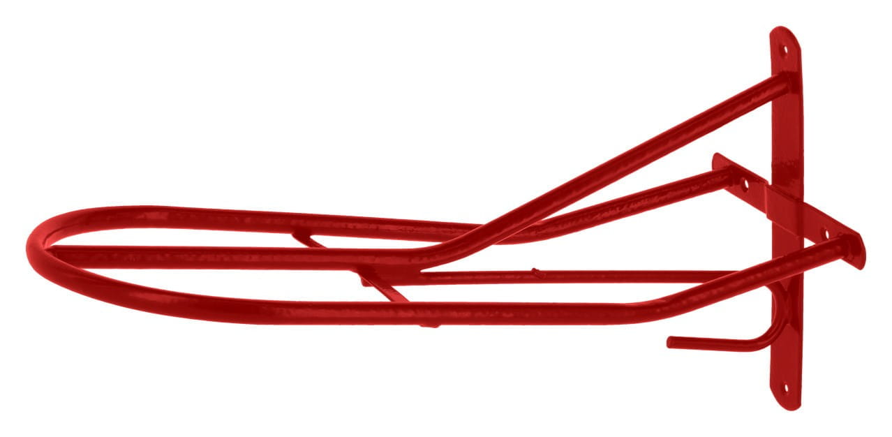 Kerbl Sattelhalter 54cm englisches Modell - rot