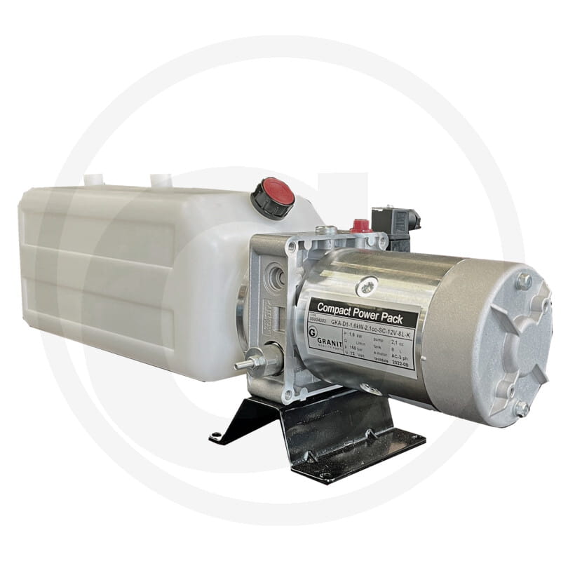 Hydraulik Kompaktaggregat 12V / 0,8kW / 1,1ccm