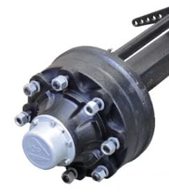 ADR Bremsachsstummel 406mm - 8-Loch / M20 / 350mm / 15.200kg