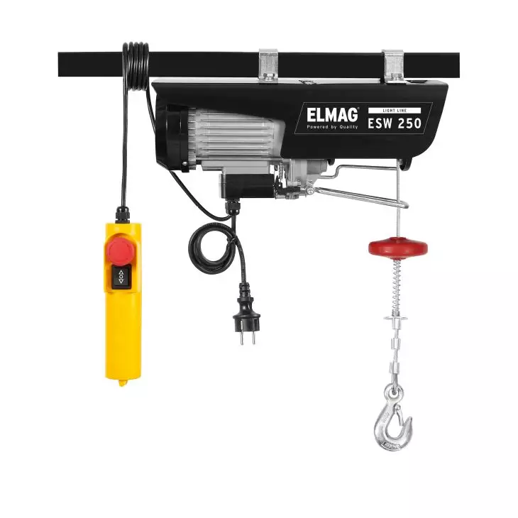 125/250 kg incl. pulley – ESW 250 electric winch