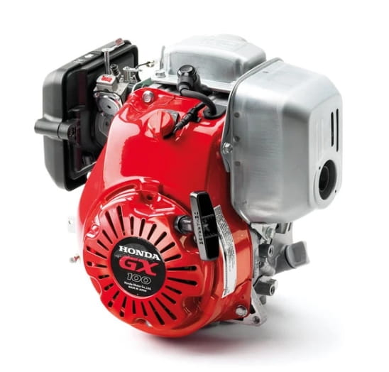 Honda GX100, 2-Takt Motor, rot, Metallgehäuse, Luftgekühlt